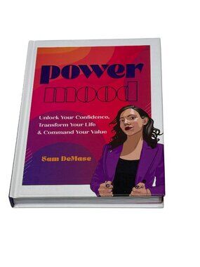 Power Mood Sam DeMase Hardcover Book Confidence Career Growth Self Help